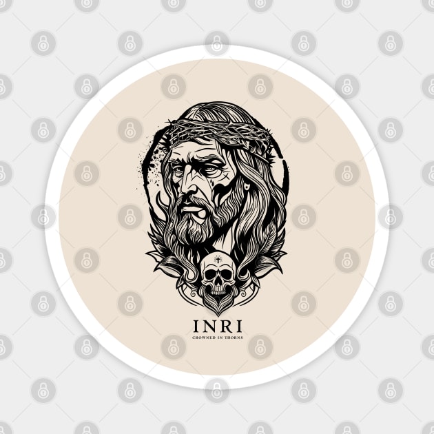 INRI Magnet by artslaves